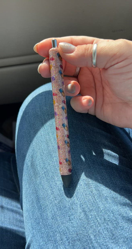 Custom Glitter Inkjoy Pen