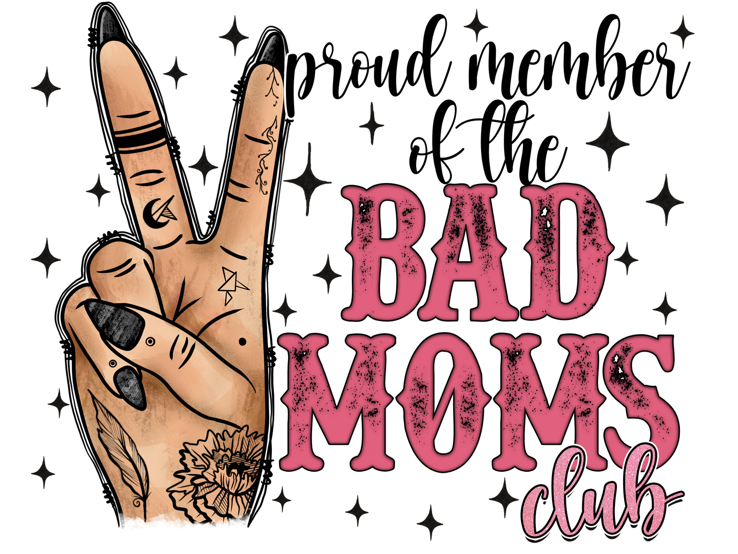 Proud Member of Bad Moms Club T-Shirt